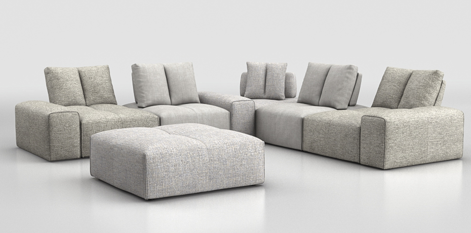 Roncolo - large corner sofa sectional sofa